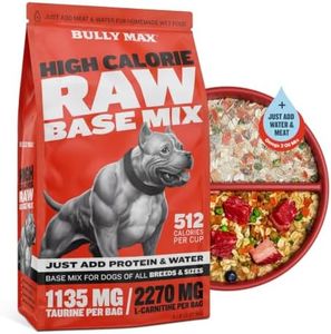 Bully Max High Calorie Dehydrated Raw Base Mix Dog Food, Add Water & Meat