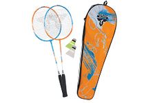 Talbot Torro 2-Attacker Badminton Set, 2 Rackets, 2 Shuttlecocks, in a Beautiful Bag, 449411