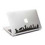 ericraft Lord Of The Rings Decal Fellowship of The Ring Decal Hobbit Macbook decal Laptop sticker