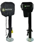 Bastion Distribution Power Tongue Jack, 3500 Lb. Heavy Duty Electric Trailer Jack with Drop Leg, 12V