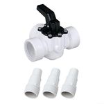 3 Way Valve Pool Swimming Pool Pump Connection Hose Fitting 4715 Pool Accessories