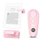 Page Turner for Kindle, RF Remote Control for Kindle Paperwhite Accessories Kobo E-Book ipad Tablets Phone Reading Novels, Pink