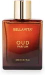 Bellavita Luxury Oud (3.4 fl.oz.) Eau de Parfum for Women | Sweet, Woody & Oud | Arabian Perfume for women | Vegan & Cruelty Free | Made from Oil Imported from Italy