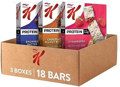 Kellogg's Special K Protein Meal Bars, Meal Replacement, Bulk Protein Snacks, Variety Pack (3 Boxes, 18 Bars)