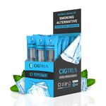 Cigtrus Smokeless Air Inhaler - Natural Smoking Alternative | Tobacco-Free, Nicotine-Free, & Non-Electric | Oral Fixation Relief - Quit Smoking Aid & Stop Vaping Aid | Variety Pack - 20 Piecess (Blue)