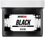 Rapid Cure® Screen Printing Ink Black (8oz.) - Plastisol Ink for Screen Printing, Screen Printing Paint for Fabric - Tshirt Ink by Screen Print Direct, Black Ink for Silk Screens