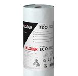 Klober Permo Eco 110 Breathable Roofing Membrane – Lightweight 3-Layer, BBA Approved, Vapour-Permeable Underlay for Warm & Cold Pitched Roofs, Recyclable Fleece | 1.1m x 50m (110gsm)