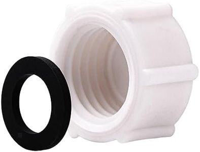 Drain Valve Cap Compatible with Intex Pools 11456 & 11385 Sand Filter Drain Cap with O-Ring for Above Ground Pool, Drain Plug Cap for Sand Filter Pumps and Combo Replacement Parts,SF90110-1,SF60110-2