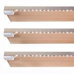 BestLuz Battery Powered LED Strip Lights x 3-Pack, Wireless Under Cabinet Lighting for Kitchen Shelves | Under Counter | Closet | Cordless Click Light | 40 inch Neutral White 4000K