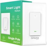 GHome Smart Switch, 2.4Ghz Wi-Fi Li