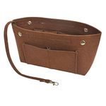 YIICOOLY Felt Tote Bag Purse Organizer Insert Divider Shaper Bag in Bag Insert