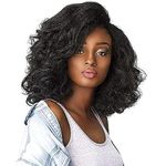 Sensationnel Synthetic Hair Half Wig Instant Weave Curls Kinks & Co BOSS LADY (1B)