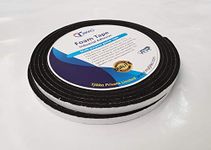 TJIKKO Double Sided Gasket Tape 12 mm width 5 mm thick 5 Meter length (Spacer Tape) (Pack of 2)