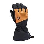 Gordini Men's Standard Gore-Tex Storm Glove, Black Tan, Medium