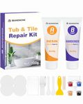 Beanewone Shower Tray Repair Kits, Tile Repair Kit for Porcelain and Ceramic Fixtures to Repair Chips, Dents, Nicks and Cracks (Multi Colours)