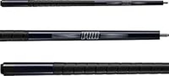 Viper Revolution Sure Grip Pro 58" 2-Piece Billiard/Pool Cue, Metallic Black, 18 Ounce