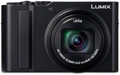 Panasonic Lumix TZ300 All-in-one Compact Travel Zoom Camera, Large 1-inch Sensor with 20.1MP, 15x Optical Zoom, 4K Video, Leica DC 24-360mm Lens, Wi-Fi and Bluetooth, Black