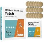 Sea Sickness Patch, 20 Count Motion Sickness Patches- Relieves Dizziness from Seasickness and carsickness, Suit for Travel of Car and Boat Rides, Cruise and Airplane