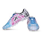 Vector X Fire Football Shoe/Studs, Double Colored TPU Sole, Padded Footbed, Premoulded Heel Shoe for Men