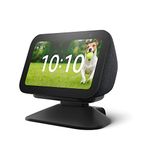 Echo Show 5 (3rd Gen) Adjustable Stand with USB-C Charging Port | Charcoal