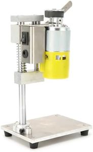 Eacam Small Bench Drill Press Household Mini Drilling Machine 1.5‑10mm Chuck Aluminum Alloy Brass for Home Workshop (AU Plug)