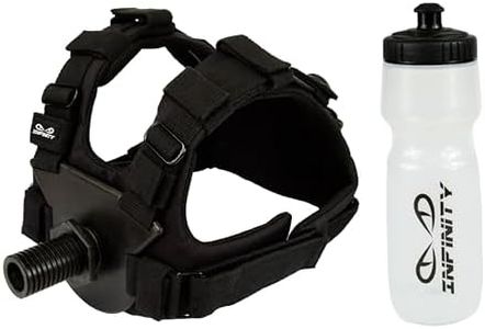 INFINITY Weighted Vest 80 KGs 175 Lbs Plate Carrier for Calistheincs, Fitness, Powerlifting (Free Bottle Included, Black)