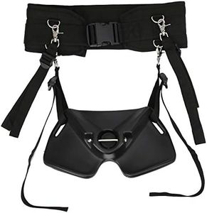 Alomejor Fishing Rod Fighting Belt, Fishing Belt Shoulder Harness Stand Up Fish Fighting Rod Holder