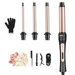 Curling Wand, 4 in 1 Hair Curling I