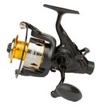 Catfish Pro Tournament Series Spinning Reel 600 STS - Pro-Grade Performance, 5.2:1 Gear, 22lb Drag, Front/Rear Drag, Live Liner, Aluminum Spool, Precision Brass Gears for Ultimate Angling Success!