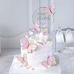 20Pcs Butterfly Cake Decorations wi