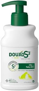Douxo S3 SEB Dog Seboregulating Shampoo, Seborrhea Treatment for Dogs & Cats, Helps Control Dandruff, Unpleasant Odors & Oily/Flaky Skin, 0.5% Ophytrium, 6.7 fl oz