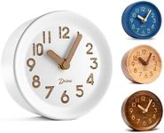 Driini Wooden Analog Desktop Clock 