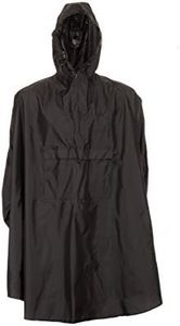 Snugpak Patrol Poncho, Waterproof, Lightweight, Suitable for Hiking, Camping, and Hunting, Black - One Size