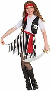 Forum Novelties Little Lady Buccaneer Costume, Child Large