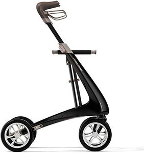 byACRE Déambulateur ultra léger en carbone | Seulement 4,8 kg | Noir - Taille Standard