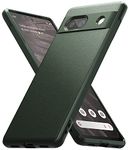 Ringke Onyx [Feels Good in The Hand] Compatible with Google Pixel 7a Case, Anti-Fingerprint Technology Non-Slip Comfortable Grip Smudge Proof Cover - Dark Green