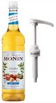 Monin Syrup Hazelnut Sugar Free 1Ltr and Pump