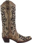 Corral Boots Women's Black Glitter 