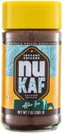 nuKAF By Gourmanity Instant Chicory Coffee Alternative, Brews Like Regular Coffee, All Natural 100% Chicory Root Powder, Great for Your Daily Drink, Rich in Prebiotics, Kosher, 7oz jar