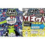 TOM GATES #15: WHAT MONSTER? (PB)+Tom Gates #16: Mega Make and Do and Stories Too!(Set of 2 Books)