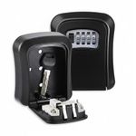 oddpod™ Combination Key Safe/Key Safe Lock Box Outdoor Storage Box with Code Combination Password Security Lock CH-806 (Black)