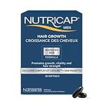 NUTRISANTE Nutricap for Men Hair Growth Advanced Formula - Hair Vitality and Strength for Men - All Natural Walnut Oil, Whey, Saw Palmetto, Horsetail extract - 40 capsules