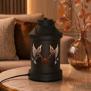 Eandisom Candle Warmer Lamp Timer- Hummingbird Candle Warmer Lanterns Vintage for Jar Candles Compatible with Candle Large Jar Metal Candle Lamps