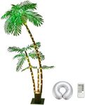 Spurgehom 6FT Lighted Palm Trees Ou