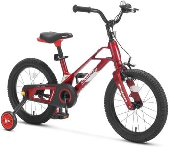 Kids Bike with Training Wheels Lightweight Magnesium Alloy 14 16 inch Bike