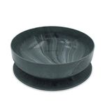 ChooMee Baby Suction Bowl | Powerful Suction Grip with Firm Bowl | Platinum Silicone | Large | 1 CT | Grey…