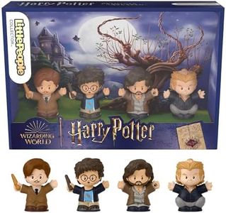 Fisher-Price Little People Collector Coffret Harry Potter et le Prisonnier d’Azkaban en édition spéciale pour les adultes et les fans avec 4 figurines, HVG47