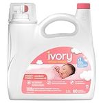 Ivory Snow 1: Newborn Baby Liquid Laundry Detergent, 80 loads 105 fl oz