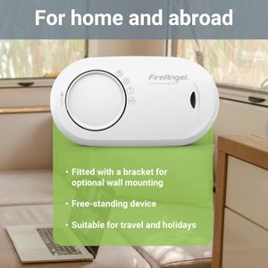 FireAngel Carbon Monoxide Detector – 10-Year Battery Life