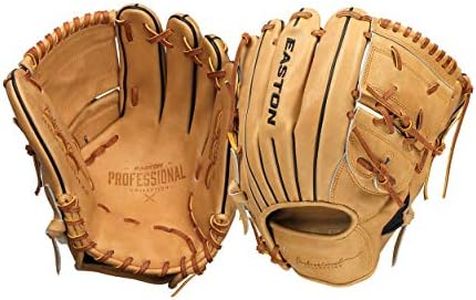 EASTON PRO COL KIP Baseball Glove, 12", RHT, Deep Pocket Pattern, 2 Piece Solid Web, CK-D45